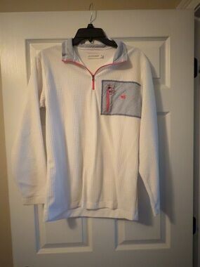 White Southern Marsh Quarter-Zip